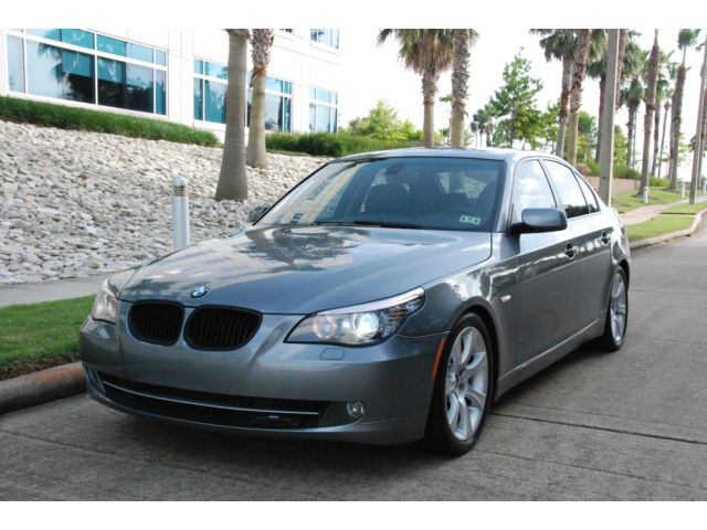 BMW : 5-Series 4dr Sdn 535i 2008 bmw 535 sport premium cold weather records books keys adult owned tx