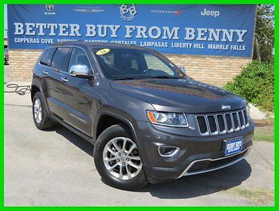 Jeep : Grand Cherokee Limited 2014 grand cherokee limited 3.6 l v 6 leather suv