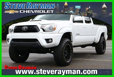 Toyota : Tacoma PreRunner V6 2014 tacoma double cab prerunner v 6 auto lifted upgraded wheels tires backup cam