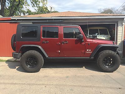 Jeep : Wrangler X 2007 jeep wrangler unlimited lifted low miles