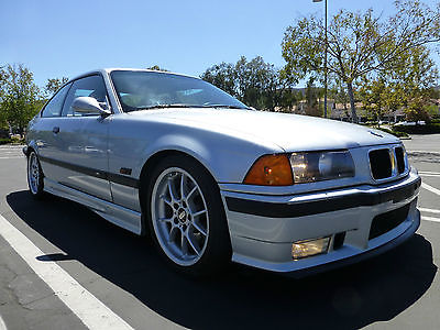 BMW : M3 Base Coupe 2-Door 1995 bmw e 36 m 3 5 spd silver black nappa lthr slick top low miles