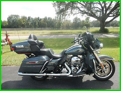 Harley-Davidson : Touring 2015 harley davidson ultra classic only 58 miles custom color warranty low