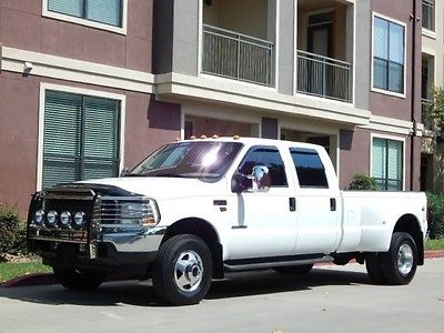 Ford : F-350 FreeShipping F-350 7.3L Diesel 4X4 Crew Cab Long Bed Dually LARIAT~EXCELLENT CONDITION~BANKS