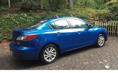 Mazda : Mazda3 I TOURING WITH 3 DRS MAZDA 3 4dr.  with ROOF RACK, 2012, MINT, SKYACTIV 35/MPG, ONE SENIOR OWNER