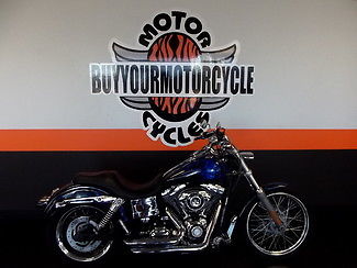 Harley-Davidson : Dyna 2007 blue low rider fxdl