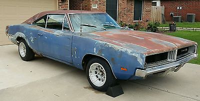 Dodge : Charger 1969 dodge charger r t se 440 magnum matching s unrestored rare rare