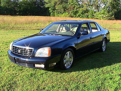 Cadillac : DeVille 4dr Sdn 2004 cadillac deville 4.6 l blue chip front wheel drive traction control