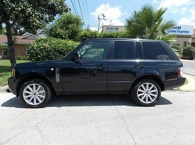 Land Rover : Range Rover Supercharged  2012 land rover range rover supercharged 4 x 4 4 dr