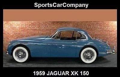Jaguar : XK XK 150 COUPE 1959 jaguar xk 150 fixed head coupe classic matching numbers great collector car