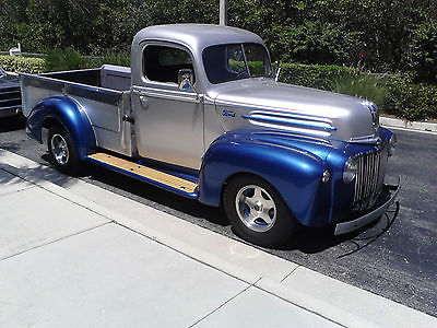 Ford : Other Pickups Custom 1946 ford pickup 1 ton resto rod show truck big block