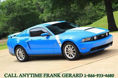 Ford : Mustang GT Premium 10 ford mustang gt premium grabber blue 5 speed manual heated leather shaker rad