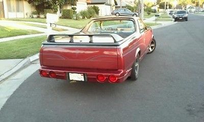 Chevrolet : El Camino Customized Custom F/glass front and rear, custom paint. Gaylord Cover w/ spoiler, 5.7 LT1