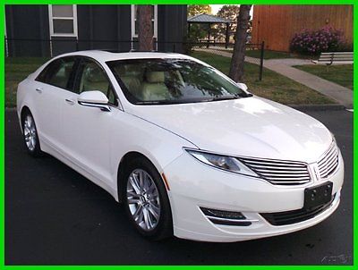Lincoln : MKZ/Zephyr MKZ HYBRID FULLY LOADED ONE OWNER 22K MILES 2014 used 2 l i 4 16 v automatic fwd sedan leather heated cooled seats nav pearl