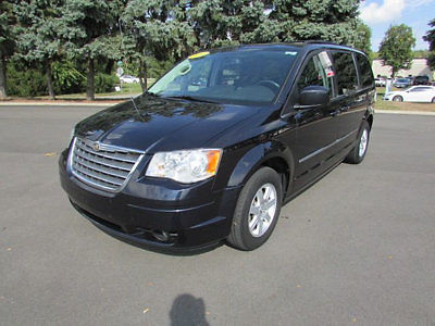 Chrysler : Town & Country 4dr Wagon Touring Plus 4 dr wagon touring plus van automatic gasoline v 6 cyl black