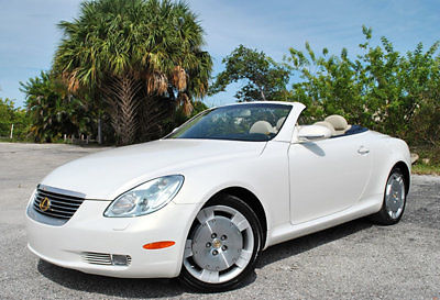 Lexus : SC 2dr Convertible 2004 sc 430 only 26 900 original miles the one you have been waiting for