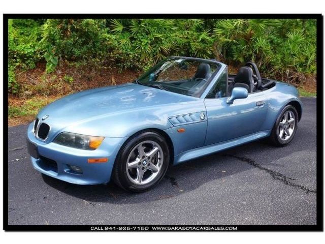 BMW : Z3 2.8L 99 bmw z 3 bahama blue tan leather automatic 2.8 excellent shape fl car cold a c