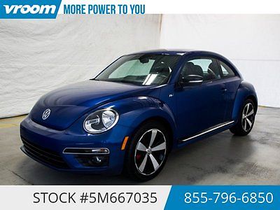 Volkswagen : Beetle - Classic 2.0T R-Line Certified 2014 7K MILES 1 OWNER 2014 volkswagen beetle 7 k miles aux bluetooth htd seats 1 owner cln carfax