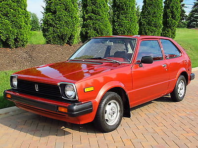 Honda : Civic DX 1500 5-speed 1980 honda civic dx 1500 5 speed 28 000 original miles collector s condition