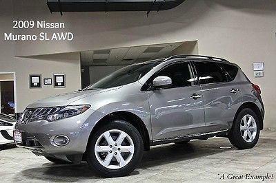 Nissan : Murano 4dr SUV 2009 nissan murano sl awd loaded up premium pkg moonroof leather seats