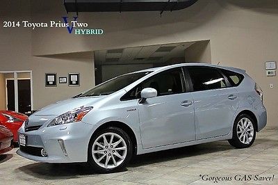 Toyota : Prius 4dr Hatchback 2014 toyota prius v two engine remote starter carpet floor mats rearview camera