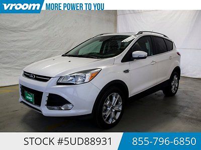 Ford : Escape Titanium Certified 2014 14K MILES 1 OWNER NAV 2014 ford escape 14 k miles nav sunroof rearcam usb 1 owner clean carfax