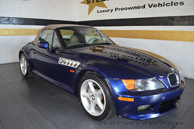 BMW : Z3 Z3 2.8L Roadster FREE SHIPPING IN US WITH BUY IT NOW 58K CLEAN CARFAX WARRANTY HEATED SEATS MINT