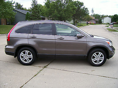 Honda : CR-V EX-L AWD 2010 honda cr v ex l 4 wd sunroof leather loaded awd crv great servive history