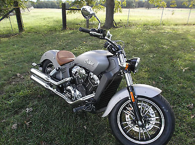 Indian : Scout 2016 indian scout silver smoke