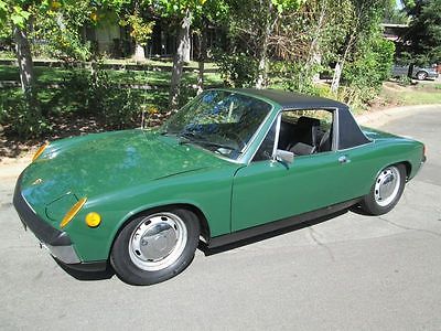 Porsche : 914 Irish Green Rust Free California Survivor One of the nicest surviving unmolested examples available today