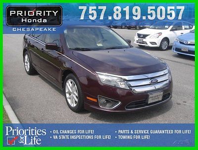 Ford : Fusion SEL 2012 sel used 2.5 l i 4 16 v automatic fwd sedan