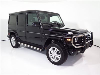 Mercedes-Benz : G-Class 4MATIC 4dr G550 15 g 550 only 3 k miles dynamic seating htd cooled seats chrome brush gua 14 13