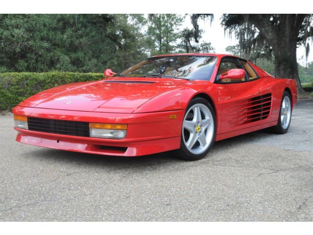 Ferrari : Testarossa Major Engine out service done within last year. Nice driving car w Clean Carfax