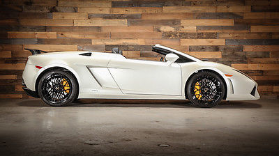 Lamborghini : Gallardo Spyder LP560-4 2010 lamborghini gallardo spyder lp 560 4 6100 mi balloon white carbon wing wow