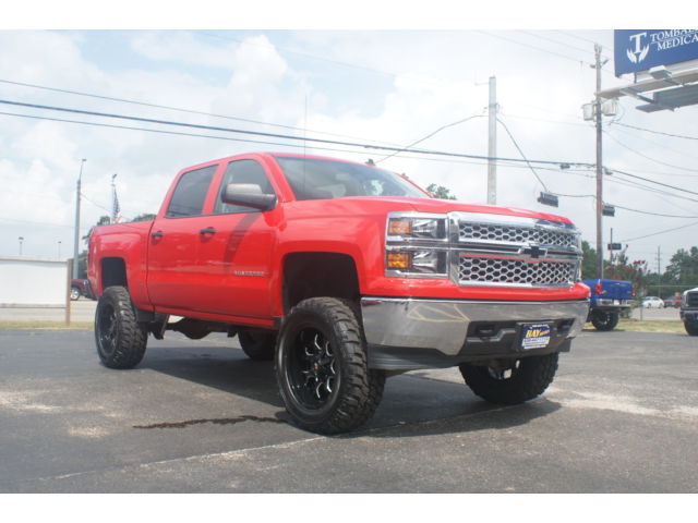 Chevrolet : Silverado 1500 4WD Crew Cab 4 x 4 inch lift brand new tires rims and lift 5.3 liter automatic low miles