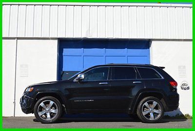 Jeep : Grand Cherokee Overland N0T Limited 4WD 4X4 3.6L Loaded Save Big Repairable Rebuildable Salvage Lot Drives Great Project Builder Fixer Easy Fix