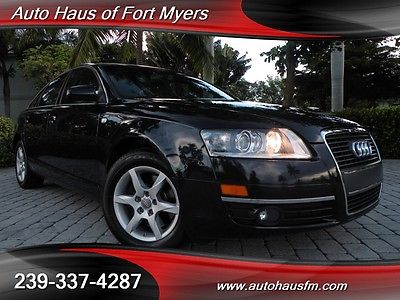 Audi : A6 3.2 Ft Myers FL Finance Ship Nationwide Premium/Convenience Pkg Heated Seats Bluetooth New Tires