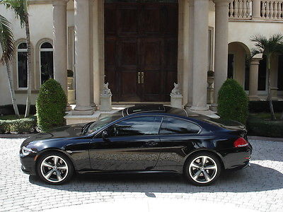 BMW : 6-Series 650i FLORIDA, 650I COUPE,BLACK/BLACK, HEADS-UP, SPORT, KEY LESS GO, L@@K