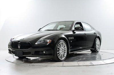 Maserati : Quattroporte S 4.7 Executive Seat Comfort Heated Drilled Ventilated Sensors Paddles Alcantara Piano Black