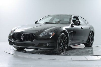 Maserati : Quattroporte S 4.7 Piano Black High Gloss Shift Paddles Parking Sensors Piping Stitching Rosso