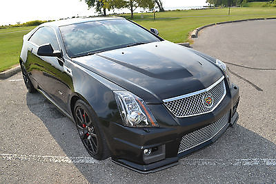 Cadillac : CTS V Coupe 2-Door 2013 cadillac cts v coupe 6.2 l super charged sunroof heated cooled seats rebuilt