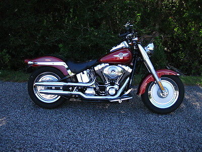 Harley-Davidson : Softail 2005 harley davidson flstfi fat boy low miles free delivery possible fl ga nc sc