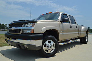 Chevrolet : Silverado 3500 2004 chevrolet silverado 3500 crew cab lt 3 low miles ready to haul