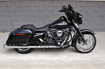 Harley-Davidson : Touring 2014 street glide custom loaded 12 k in xtra s blacked out