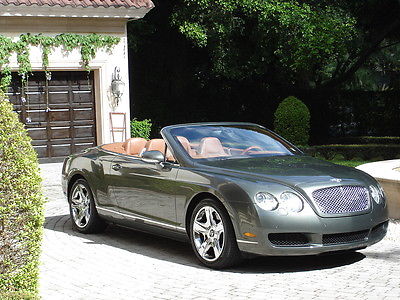 Bentley : Continental GT GTC FLORIDA, CONVERTIBLE, KEYLESS GO, SERIUS, CHROME RIMS,NEW TOP,L@@K