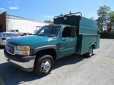 Chevrolet : Silverado 3500 REG CAB 4X2 DUALLY 6.0 GAS AUTO 11400 GVW 133 WB SUPERB LARGE UTILITY BOX!LOW MILE WORK HORSE 116K!WELL MAINTAINED GOVERNMENT $$
