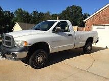 Dodge : Ram 2500 ST Standard Cab Pickup 2-Door 2004 dodge ram 2500 4 x 4 single cab 22 000 original miles