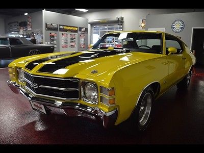Chevrolet : Chevelle 454 SS TRUE 454 SS LS 5 NUMBERS CAR clean BUILD SHEET collector original miles SHOW
