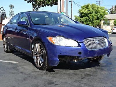 Jaguar : XF Supercharged 2010 jaguar xf series supercharged salvage fixer loaded must see extra clean