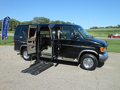 Ford : E-Series Van Conversion van Handicap wheelchair accessible 2006 Ford E-250 lowered floor Braun conversion