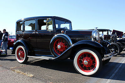 Ford : Model A 4 Door - Town & Country Sedan 1931 ford model a slant window canadian built